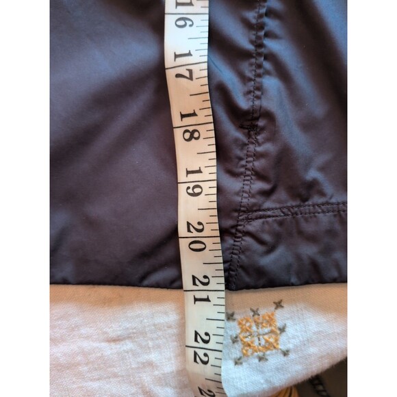 Lululemon Jacket Black Put A Shell On You Wind Raincoat Hood Size 8 Quarter Zip - Picture 10 of 11